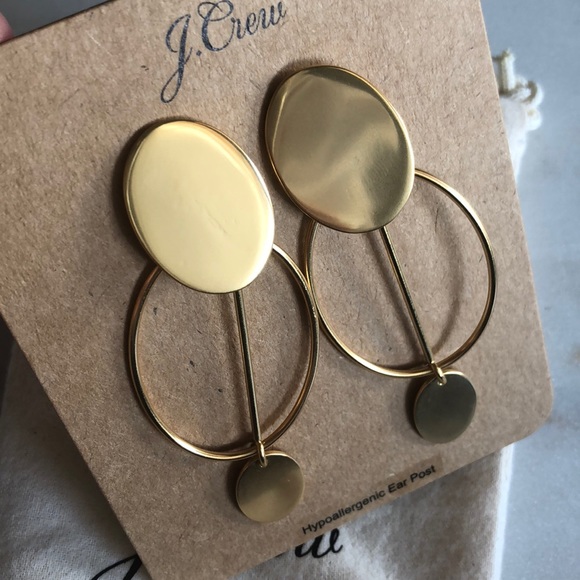 J.Crew triple oval earrings - Picture 2 of 4